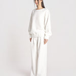 maglia effetto waffle JEJIA MJD171_SHUKU3 WHITE WAFFLE jejia 