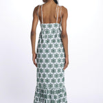 Abito LOUVE spallina ricamo fiori S25067 EYELETGREEN sundress 