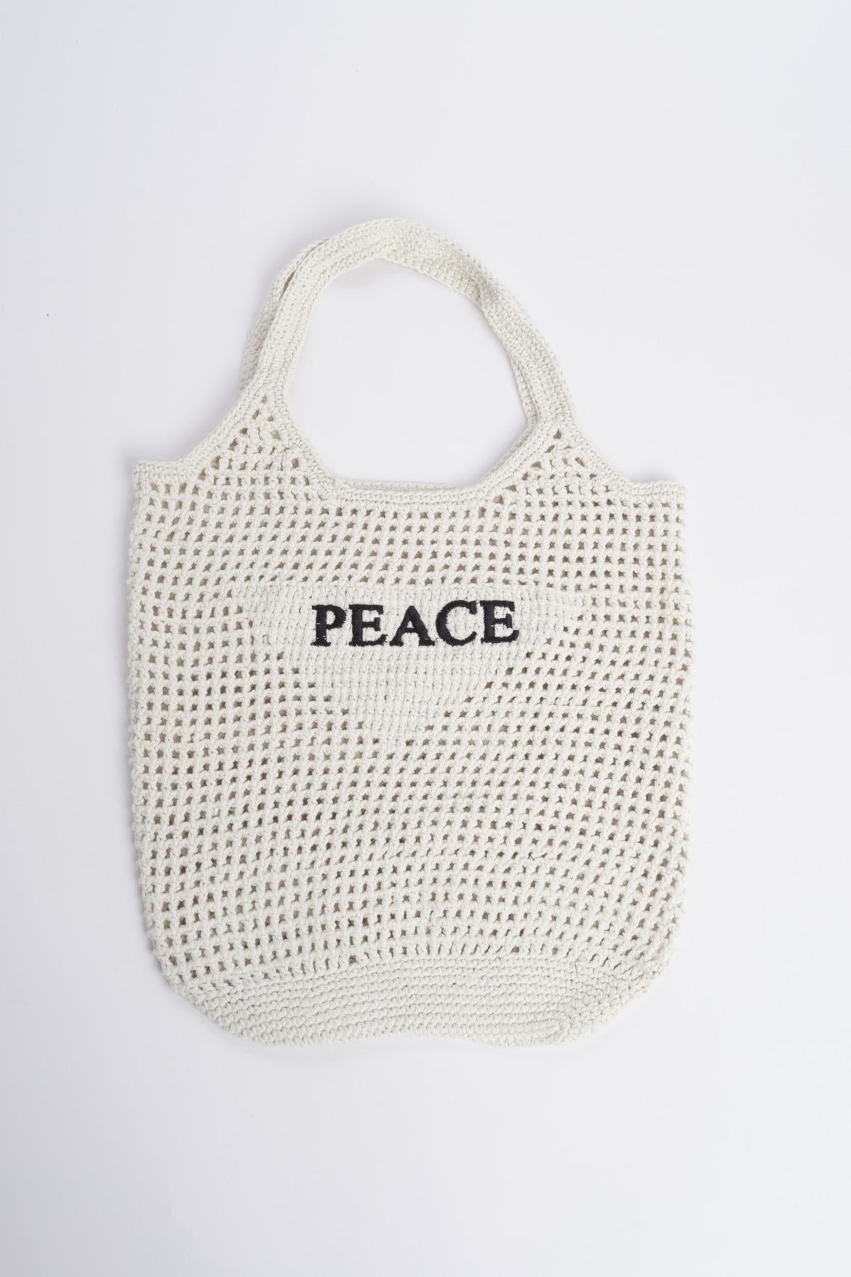 Borsa PEACE C35100 OFFWHITE mele 