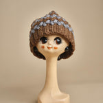 cappello lana a righe con pon pon H520 V exQUISITEJ 