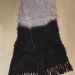 sciarpa mohair bicolore. CHA 01 GIRGIO CHIARO hinterveld 