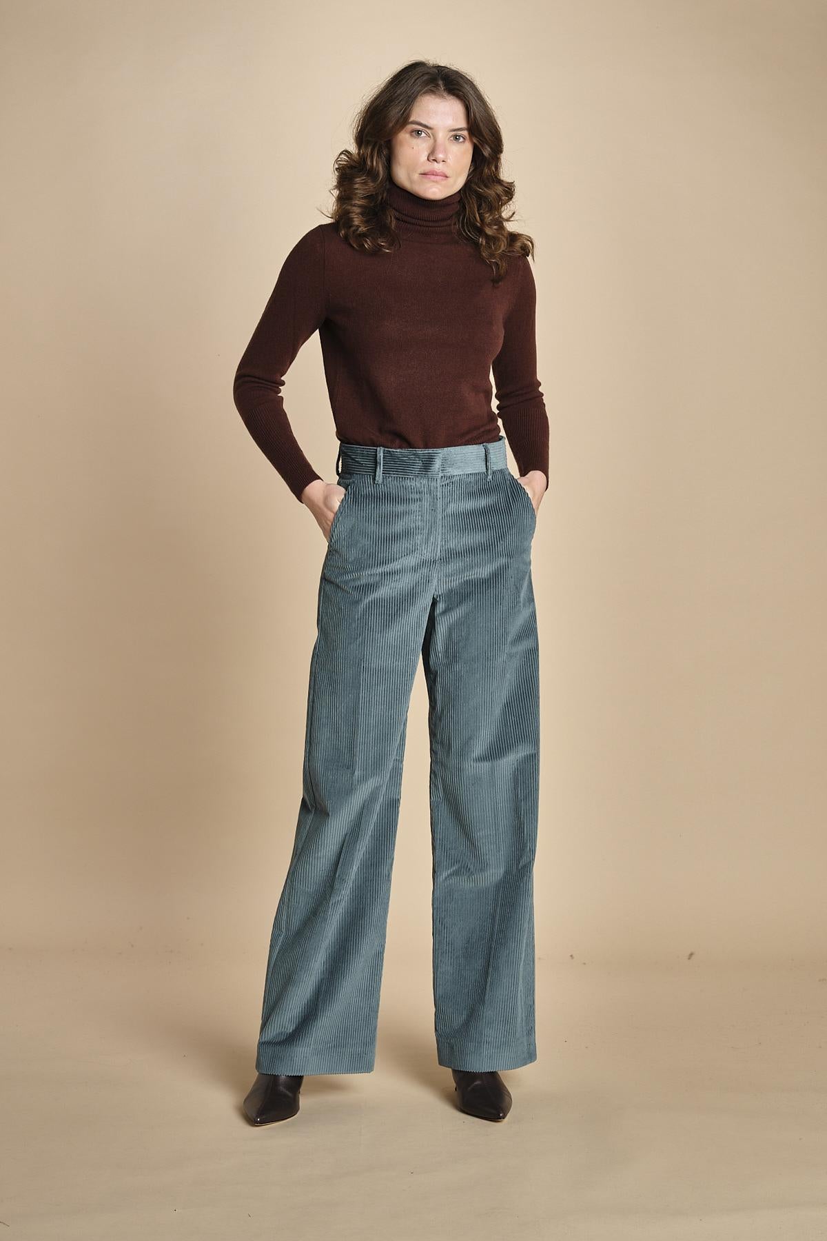 pantalone diritto in velluto rocciatore TANIA 2525136092600 017 weekend maxmara 