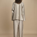 CARRACCI top in seta con zip CARRACCI STONE sofie d'hoore 