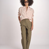 pantalone baloon con pinces PAN0623DALEY KAKI KAK0126S soeur 