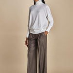 dolcevita over in lana merinos MIL LAU5 E14031 BIANCO milaura 