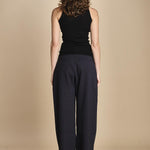 top americano a costine in lana merino LAU28 E14035 milaura 