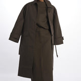 Maglia scollo v dietro HESSE1390 MOSS studio nicholson 