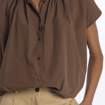 Camicia VALLO m/c poppeline 2515111032600 011 weekend maxmara 