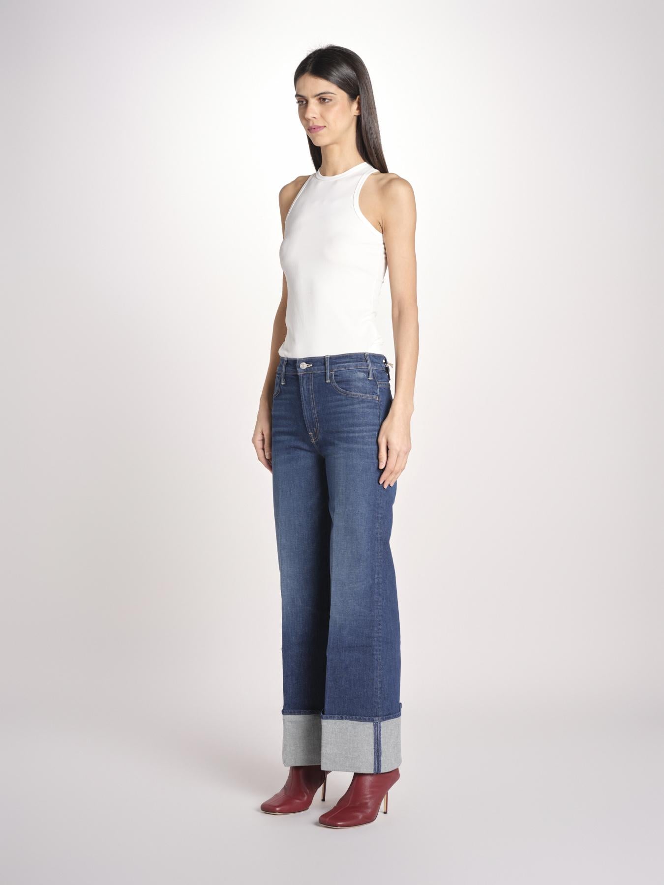 denim con risvolto P1237-259 KRF KICKS AND RIFFS mother 