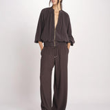 bomber in satin JF009669 COCOA 1204 joseph 