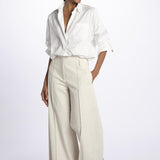 Pantalone ORIANA cropped nervature denim ORIANA540170 53 quelledue 