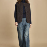 gilet in lana cotta. BLS1504 MAR32 soeur 