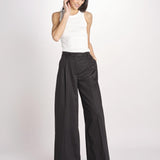 pantalone a vita bassa DEVA 3118 T0162 BALCK T0002 the latest 