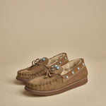 scarpe camoscio con pietre LAKOTA BROWN fortela 