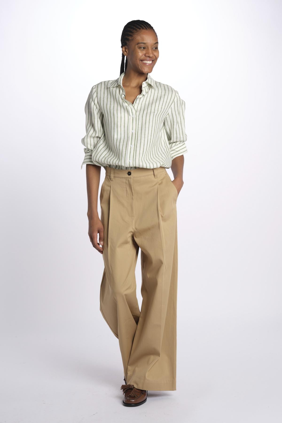 Camicia JOSEF lino righe 2515111052600 005 weekend maxmara 