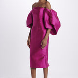  MARCIAMIDIDRESS FUCHSIA solace 