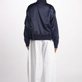 Bomber raso donna DAILY NAVY bombers original 
