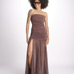 ADELE abito voille balze 9129 DRK retrofete 
