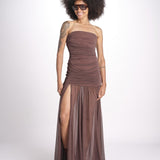 ADELE abito voille balze 9129 DRK retrofete 