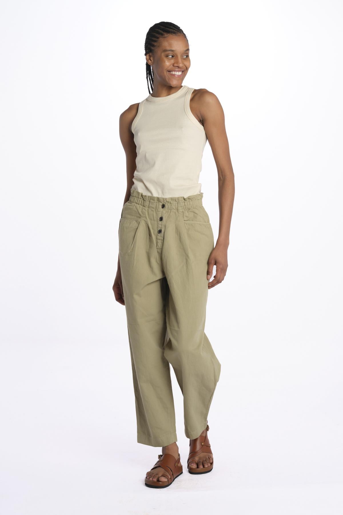 Pantalone LILOW cargo elastico in vita LILOW51 R0934 327 bellerose 