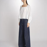 Camicia con scollo quadrato GIOVANNA 2HVA27-V09848 BLANC vanessa bruno 