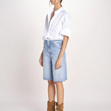 bermuda in denim 4128-1296 OWE SOW SURREAL mother 