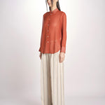 Pantalone in lino rigato KARLY M29DOKARLY_T2301 R708 BEIGE massimo alba 