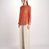 Pantalone in lino rigato KARLY M29DOKARLY_T2301 R708 BEIGE massimo alba 
