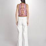 gilet con ricami SUNA GILET CREAM antik batik 