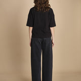 t-shirt girocollo manica corta 3712 NERAS circolo 1901 