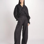 camicia in mussola con manica a sbuffo DIANA 4007 T0161 BLACK T0002 the latest 