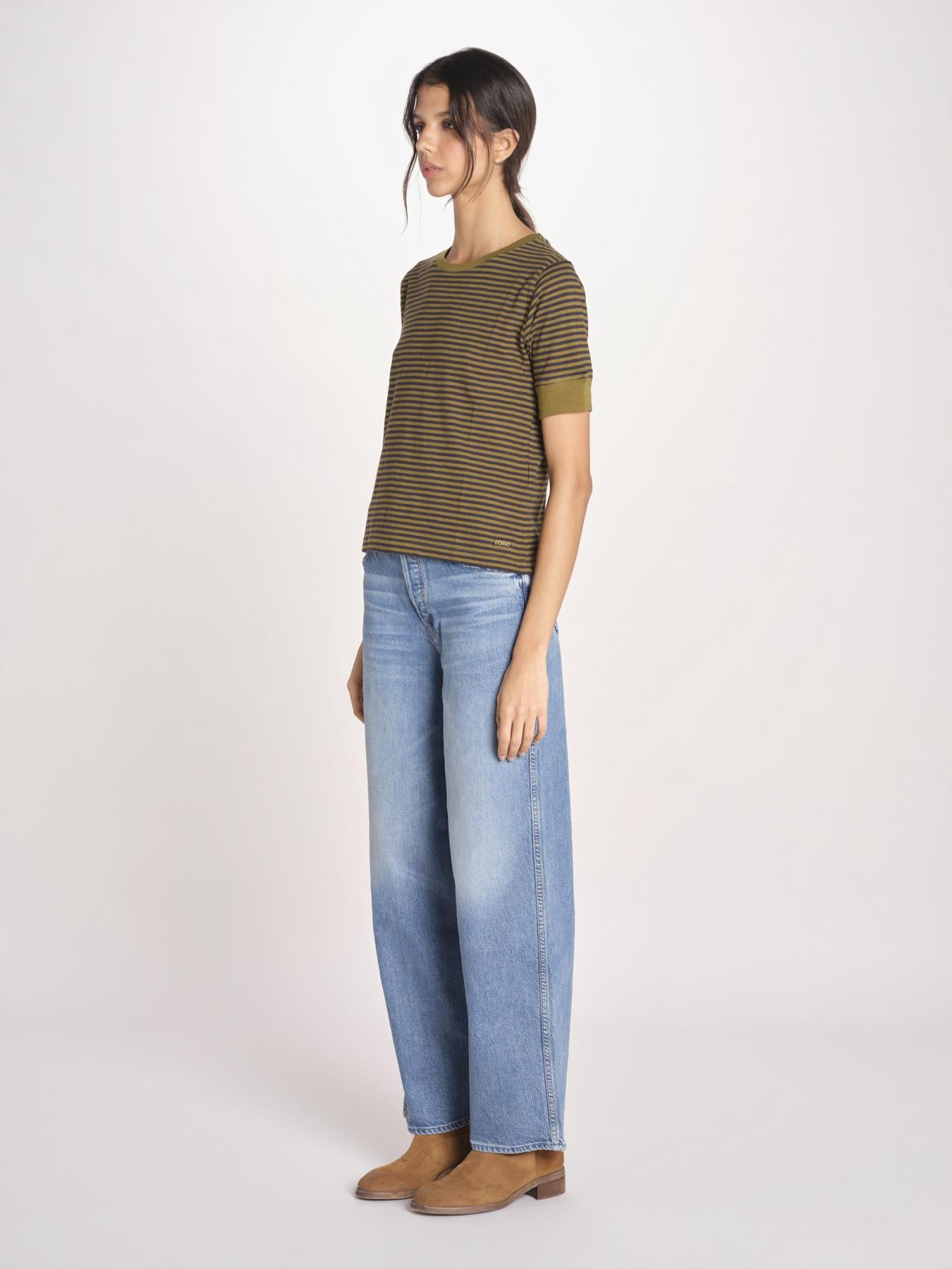 t-shirt a righe CIAS T1546_PS26 STB STRIPE B bellerose 