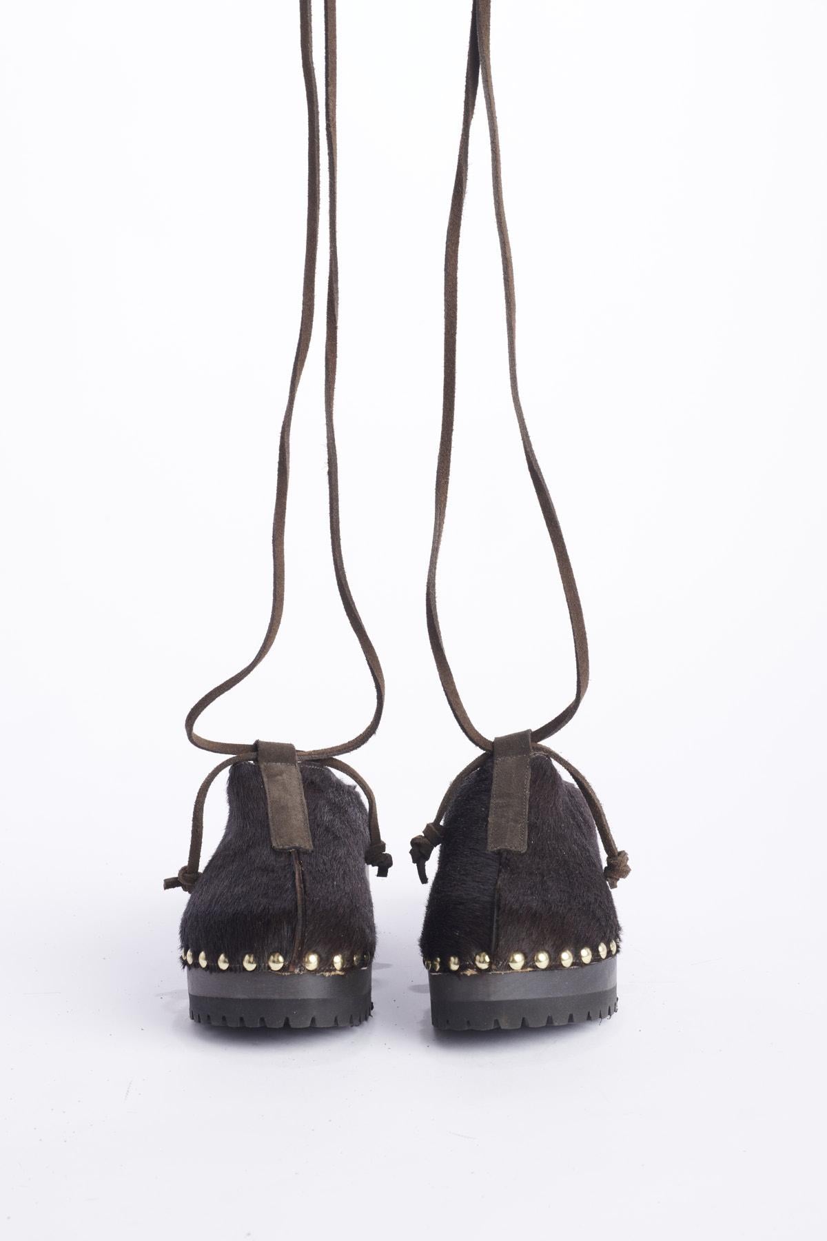  JDPF23FO13036939STRINGSCROCS BROWN PONY jejia 