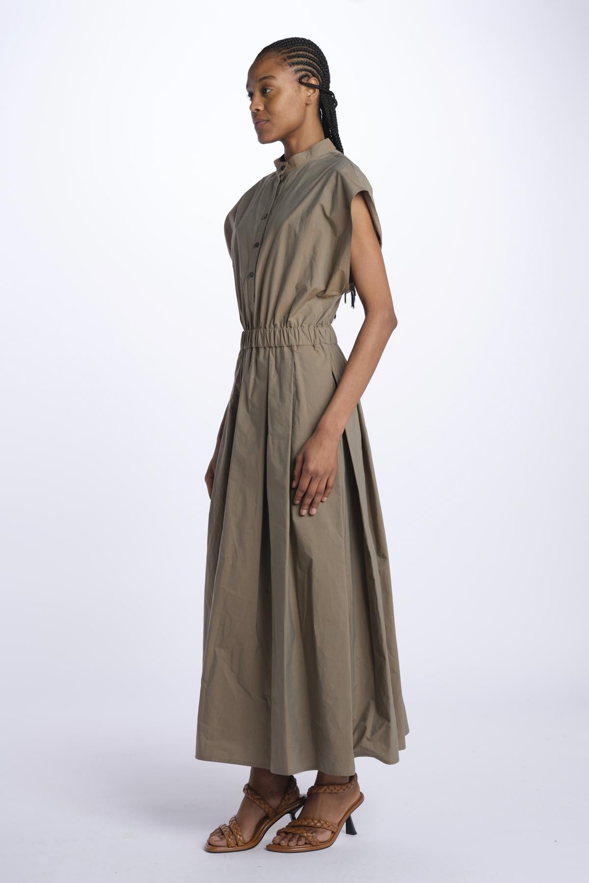 2125 chemisier di cotone 2125 NOISETTE dusan 