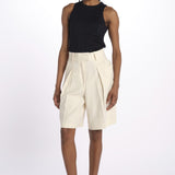 PEONY SUE short misto lino IO115171 WH014 ivy oak 