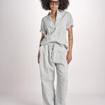 pantalone con bottone ATTIS SNW-1640 SPEARMINT studio nicholson 