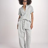 pantalone con bottone ATTIS SNW-1640 SPEARMINT studio nicholson 
