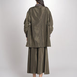 Bomber lungo N622 01237 MILITARE aspesi 