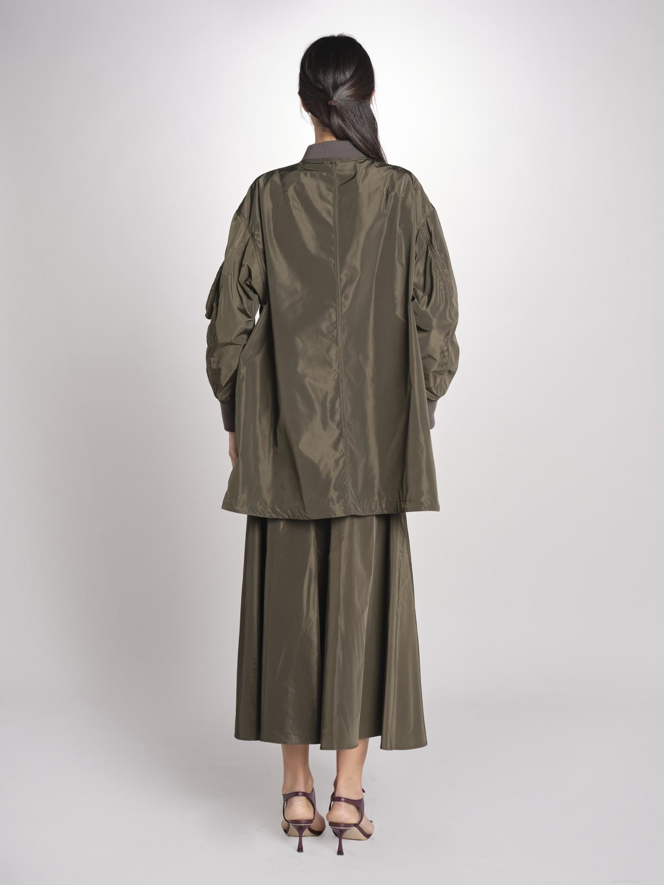 Bomber lungo N622 01237 MILITARE aspesi 