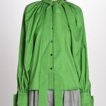 camicia con nodo E20T07 GREEN martin grant 