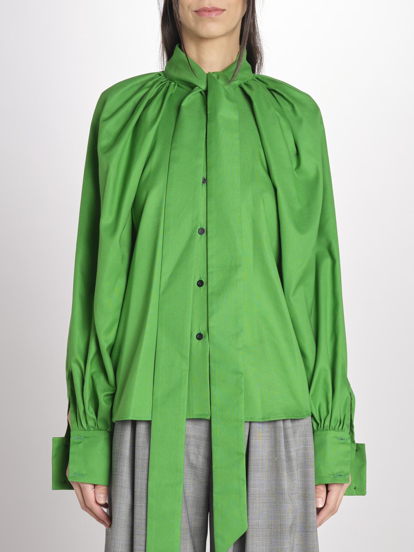 camicia con nodo E20T07 GREEN martin grant 