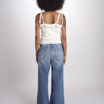 top in crochet SELA ECRU ba&sh 