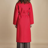 CELIA cappotto vestaglia double IO111046 RED ivy oak 