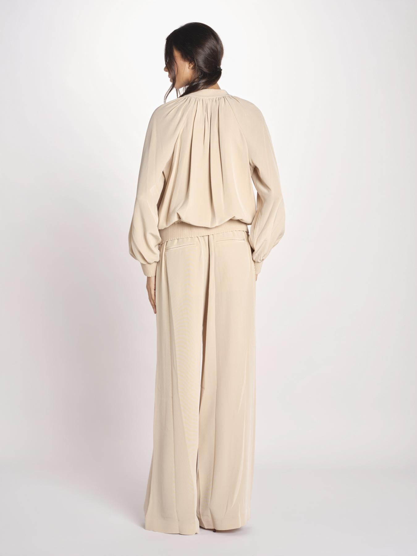 bomber in satin JF009669 POWDER 0801 joseph 