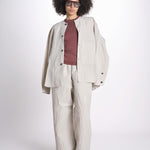 pantalone stropicciato PAVON NATURAL sofie d'hoore 