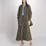 Bomber lungo N622 01237 MILITARE aspesi 