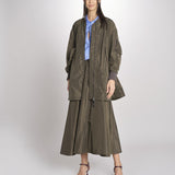 Bomber lungo N622 01237 MILITARE aspesi 