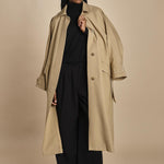 pantalone con pinces in lana NINA PLEAT CA1398 BLACK berwich 
