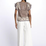 Top BANI stampato 643001 MULTI m.a.b.e. 