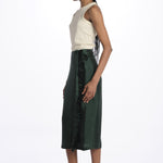 Gonna pareo con rouches MOD.2258 VERDE aspesi 